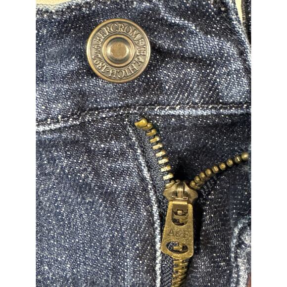 Abercrombie & Fitch Y2K Denim Mini Skirt - Size 0 (w25) - PRELOVED - Picture 4 of 10